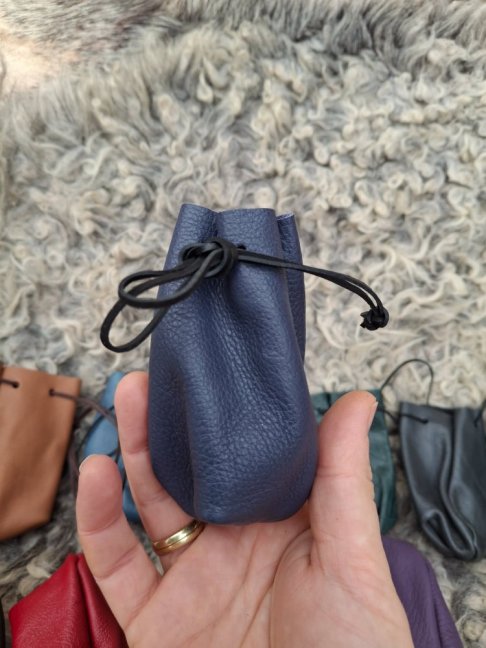 Mini měšec - Barva: Šedá